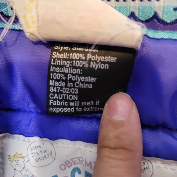 Obermeyer Girls' Ski Snowflake Jacket 3 - Picture 11 of 16